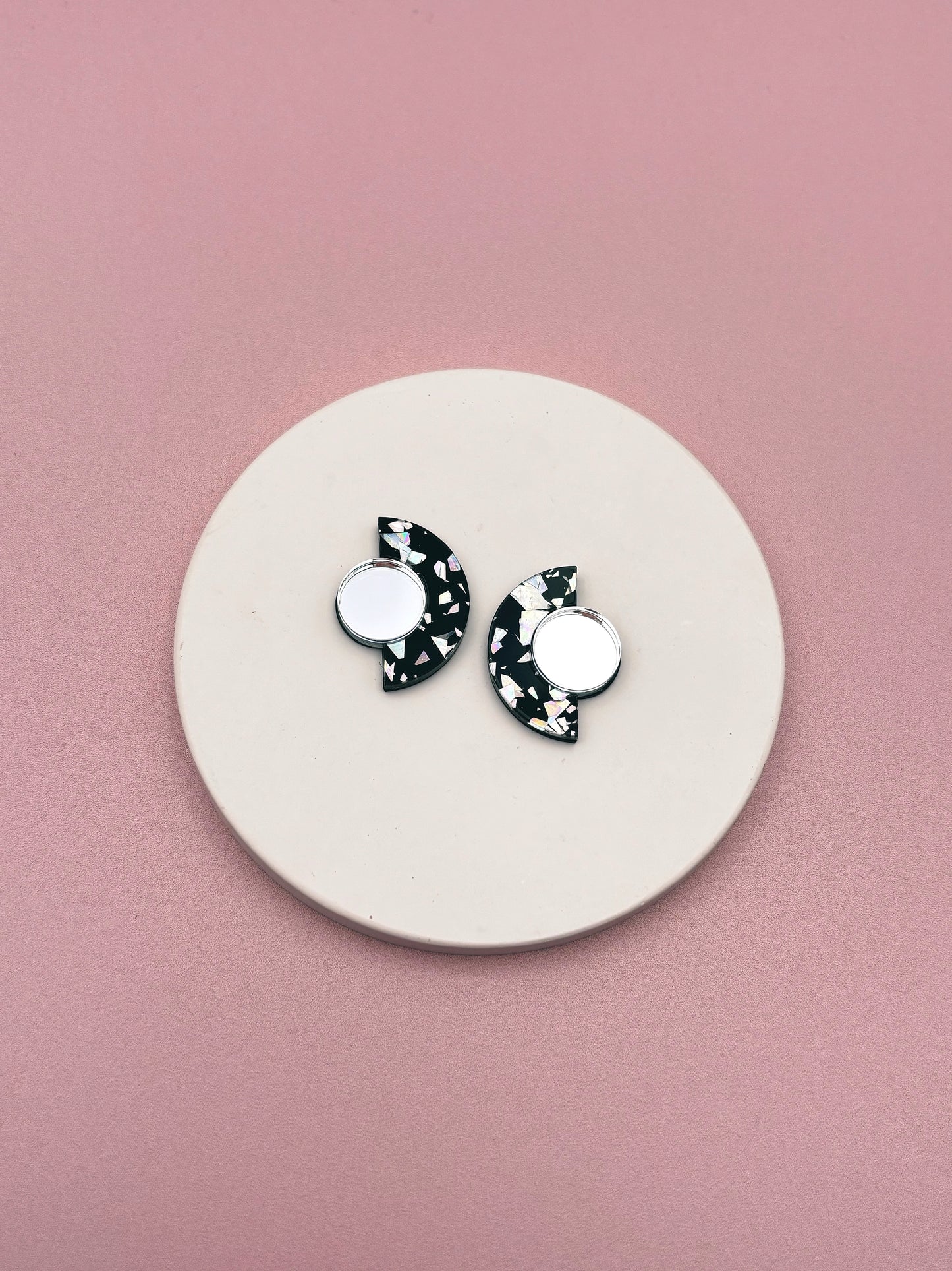 Boucles d'Oreilles Puces Roseline
