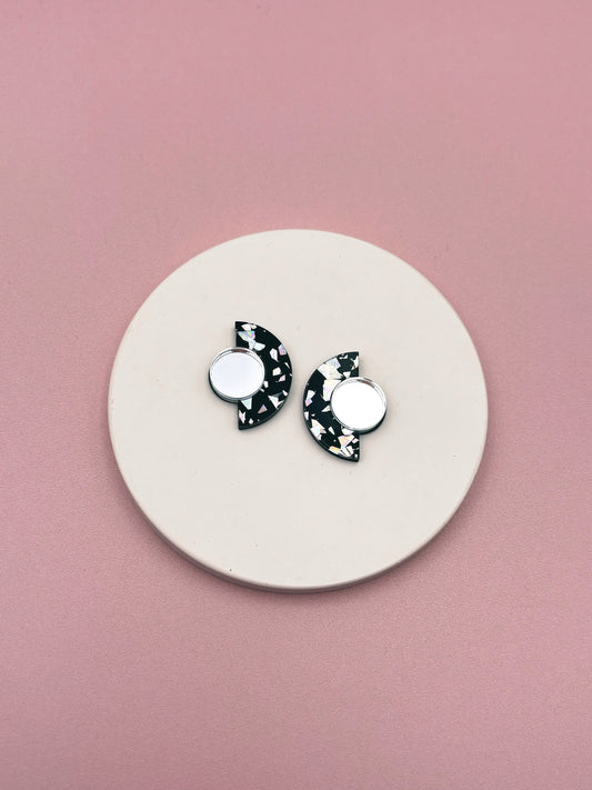 Boucles d'Oreilles Puces Roseline