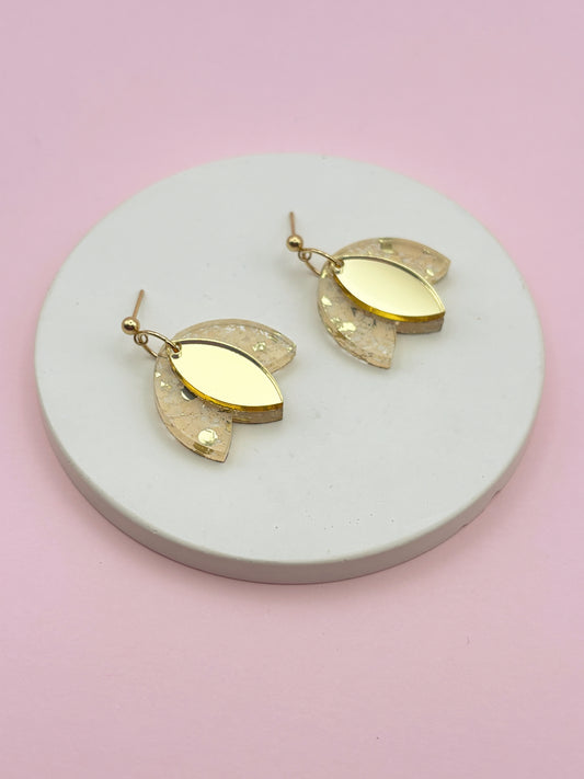 Boucles d’oreilles Lotus
