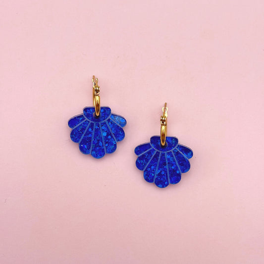 Créoles Coquillages Pailletés