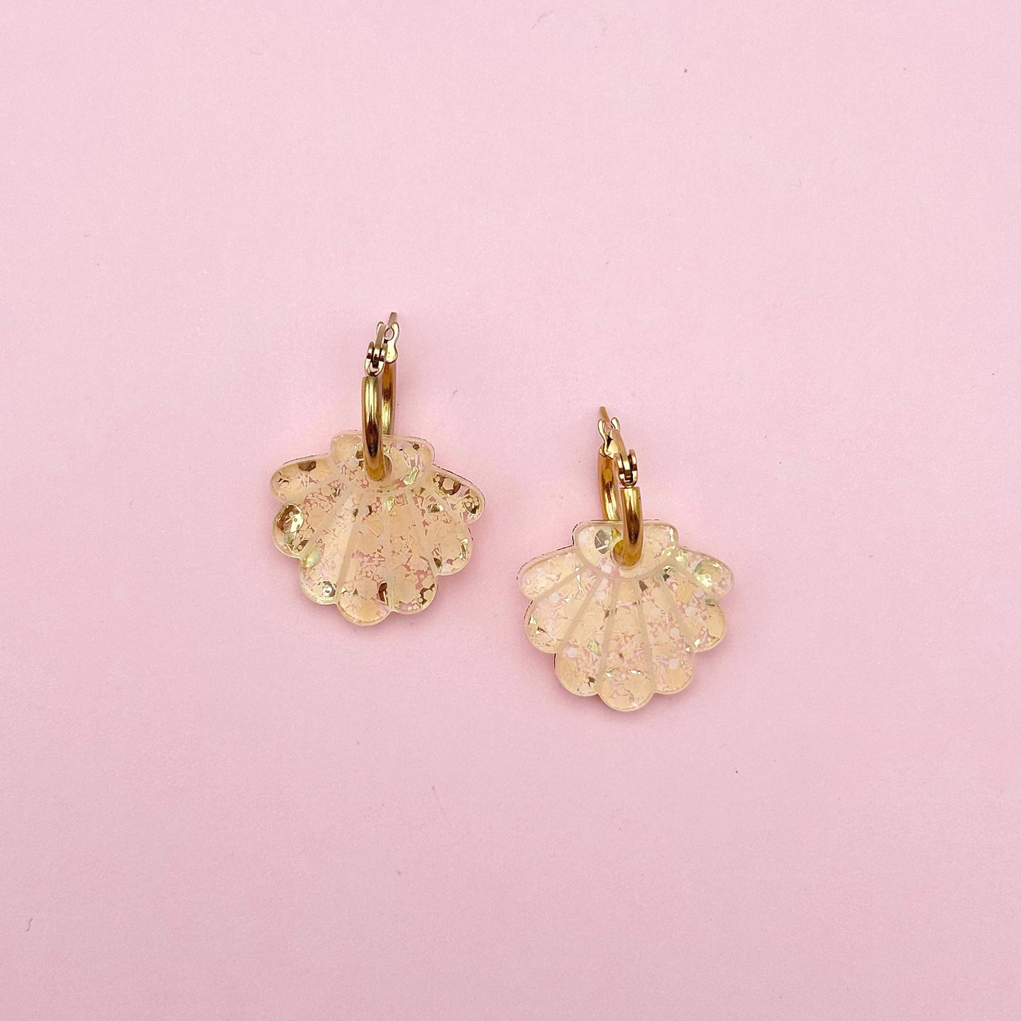Créoles Coquillages Pailletés