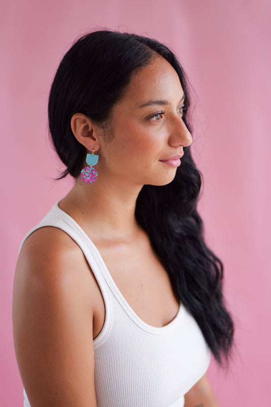 Boucles D'oreilles Bluette