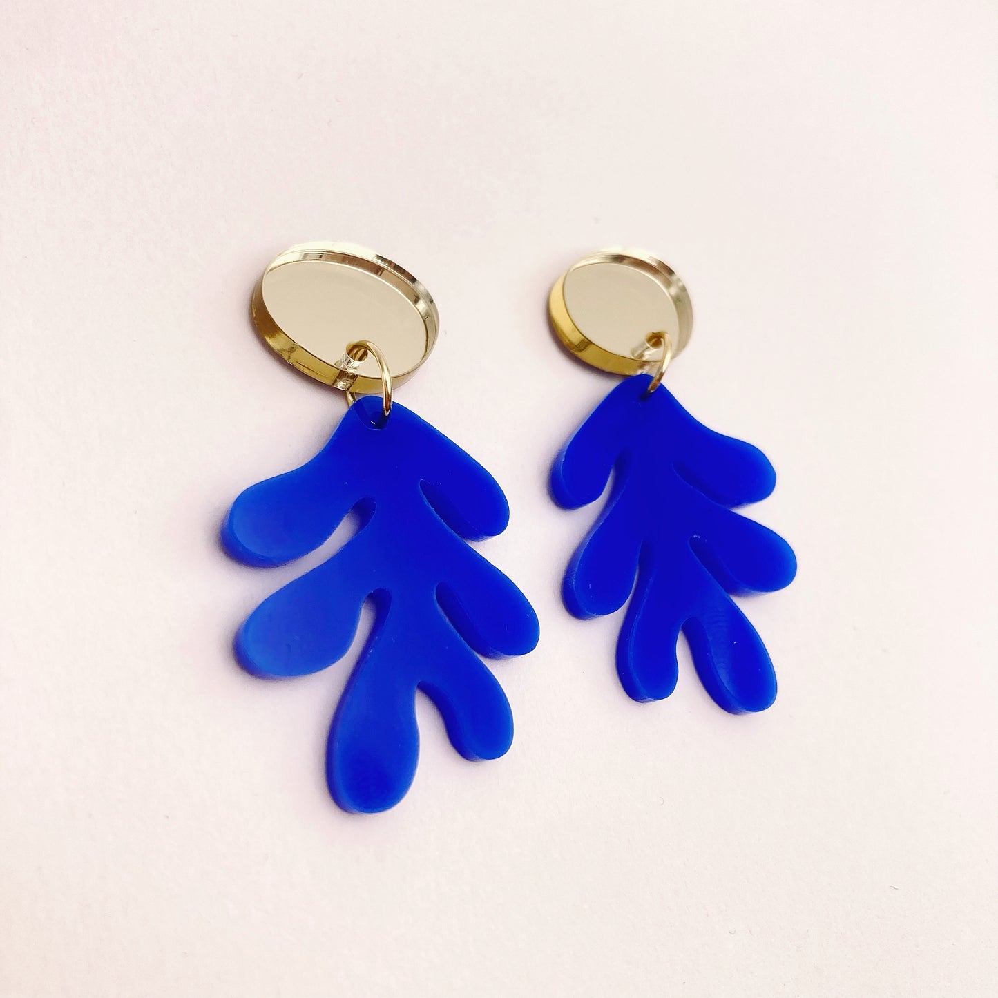 Aliette Earrings - Black and Gold