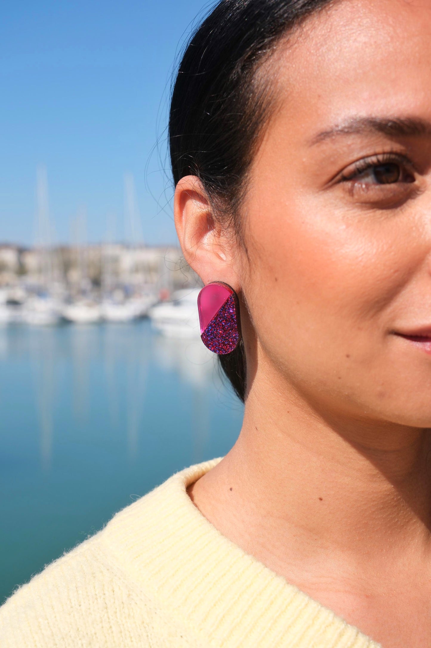 Boucles d'Oreilles Puces Viviane