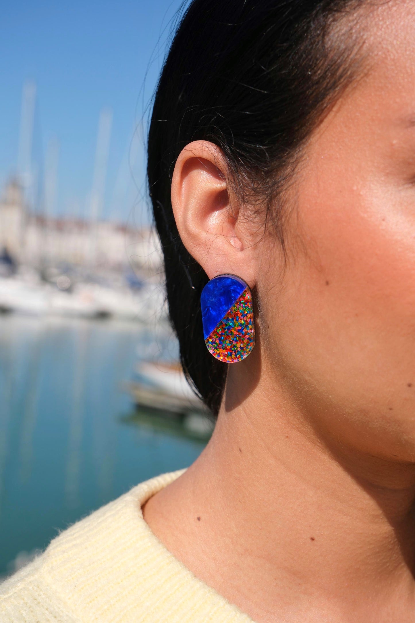 Boucles d'Oreilles Puces Viviane