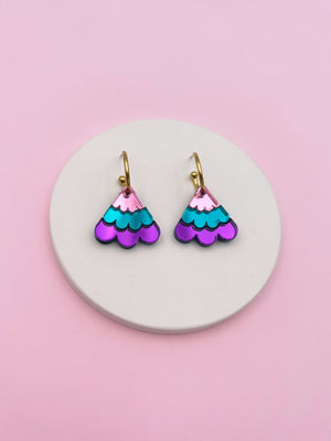 Bleu Canard/Rose/Violet