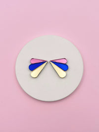 Bleu/Or/Rose