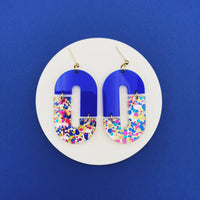 Bleu + Confettis