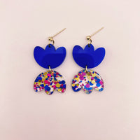 Bleu + Confettis