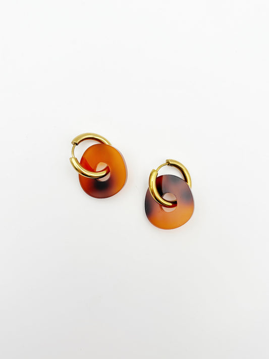 Boucles d'Oreilles Créoles Donut