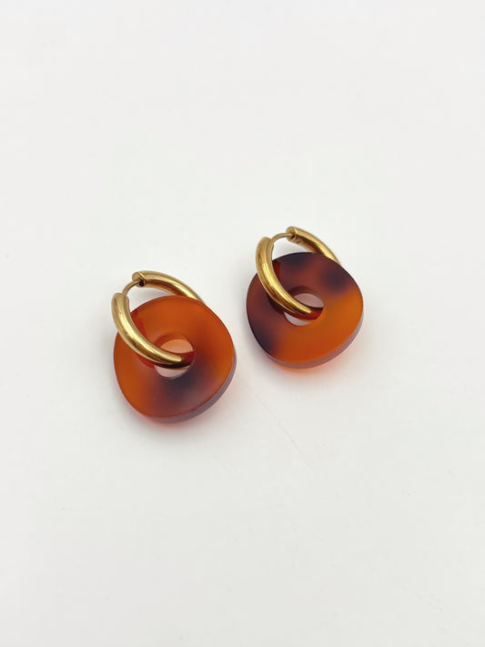 Boucles d'Oreilles Créoles Donut
