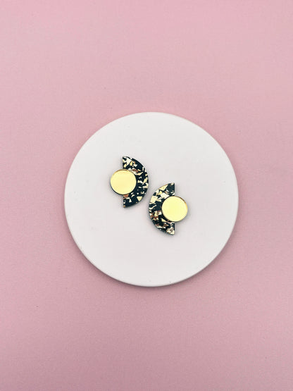Boucles d'Oreilles Puces Roseline