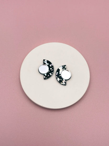 Boucles d'Oreilles Puces Roseline