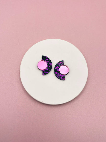 Boucles d'Oreilles Puces Roseline