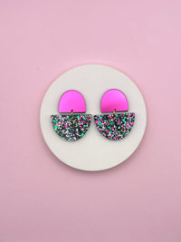Magenta Miroir / Confettis Dark
