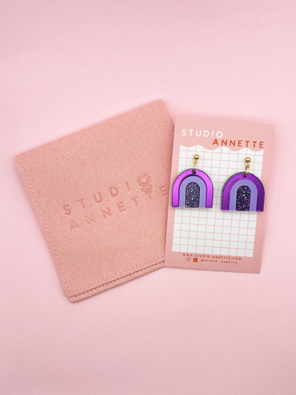 Boucles d'Oreilles Rainbow