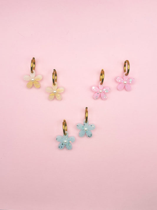 Boucles d'Oreilles Créoles Marguerite