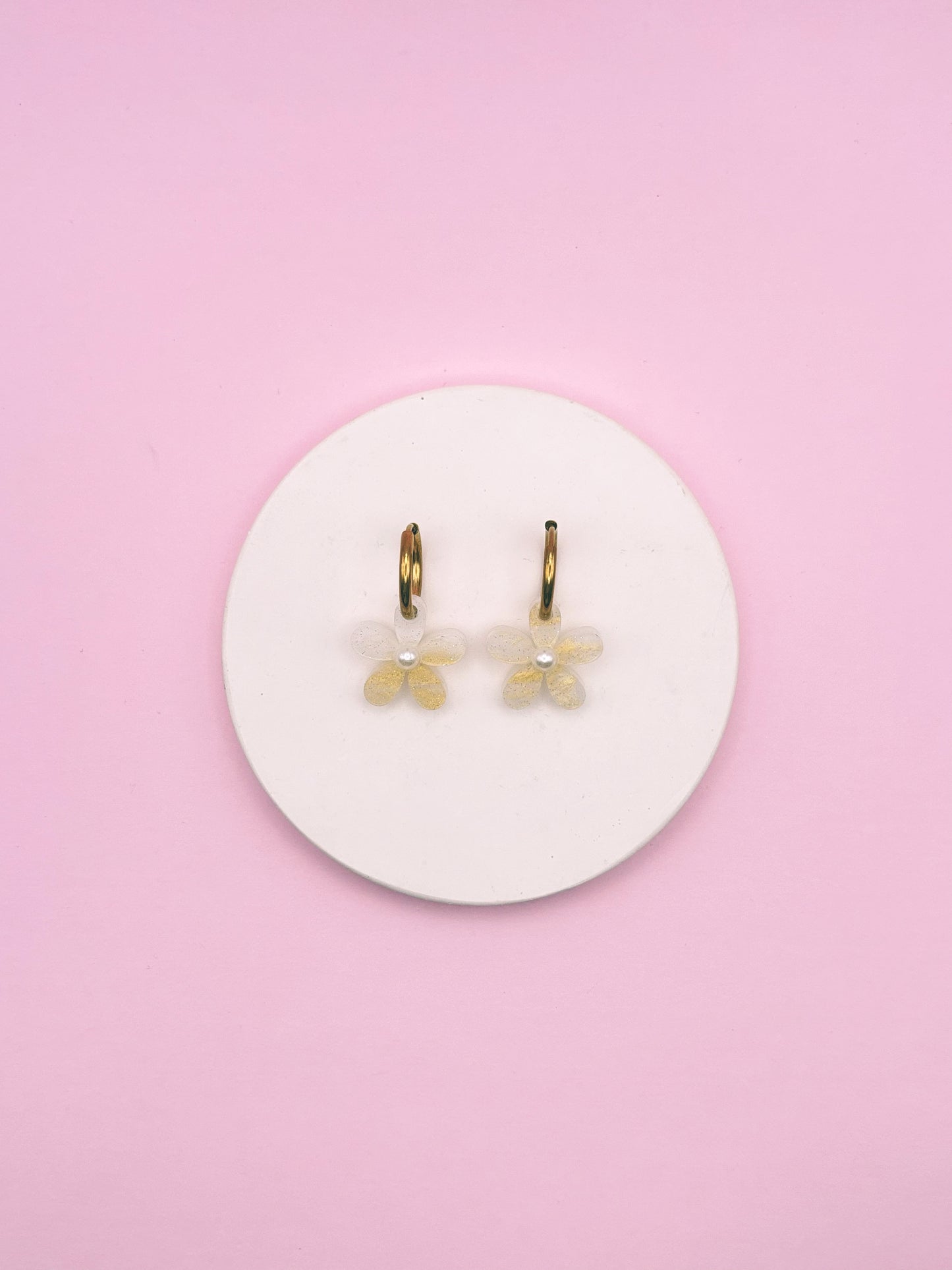 Boucles d'Oreilles Créoles Marguerite