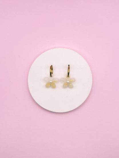 Boucles d'Oreilles Créoles Marguerite