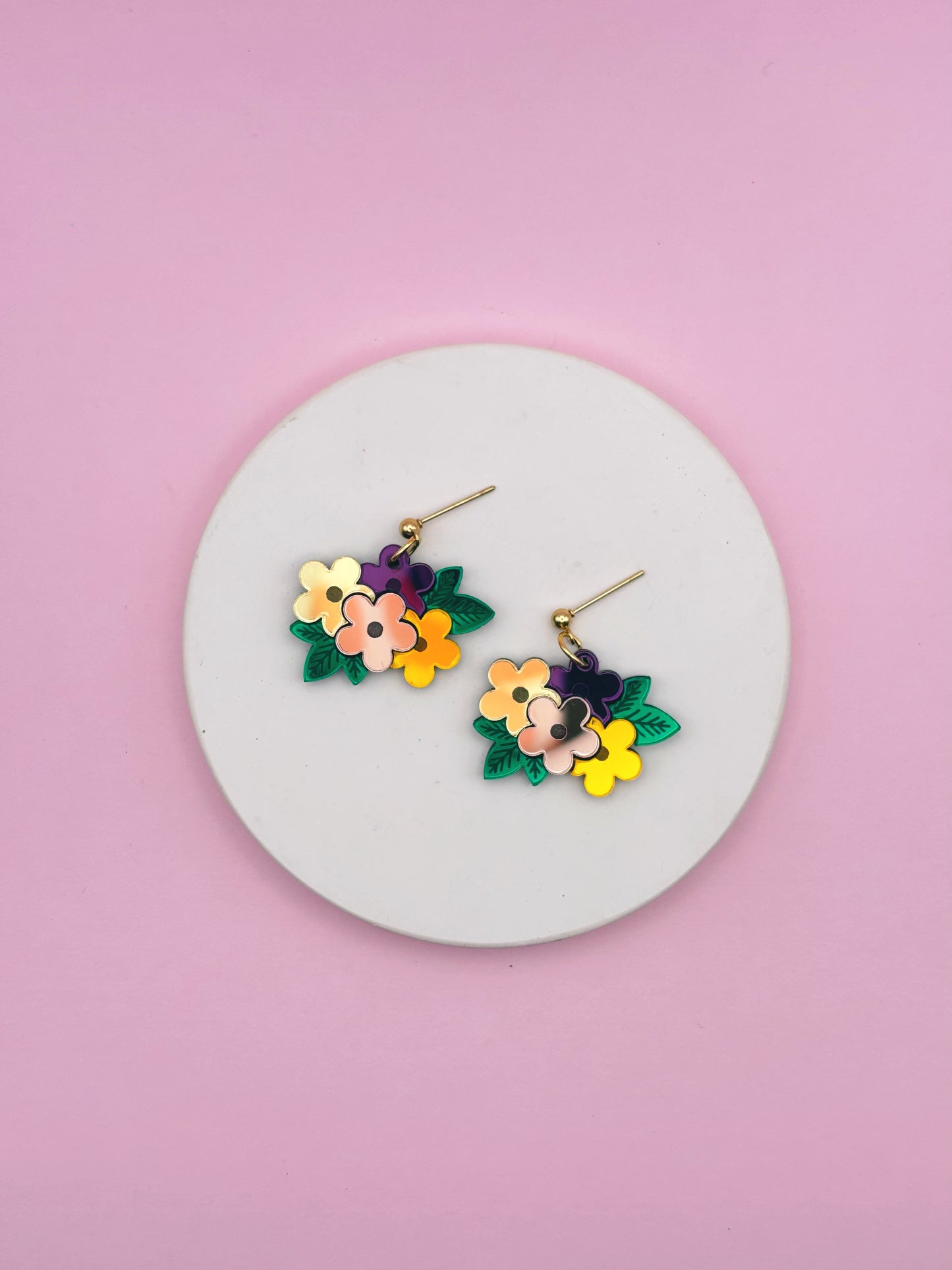 Boucles d'oreilles Bouquet