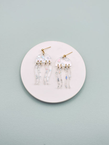 Boucles d'oreilles Méduses