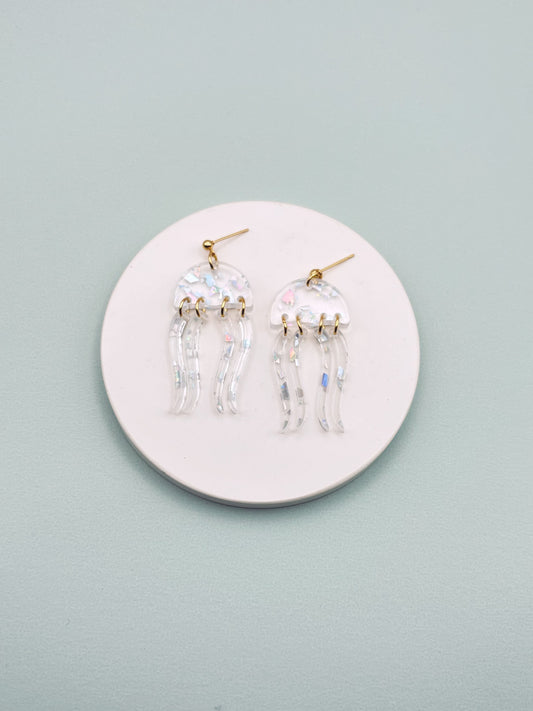 Boucles d'oreilles Méduses
