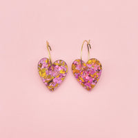 Grosses paillettes Rose / Or