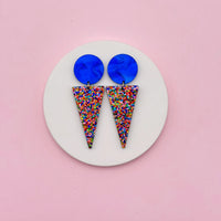 Bleu / Confettis