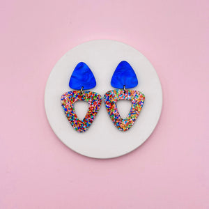 Bleu / Confettis