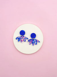 Bleu / Confettis Stars