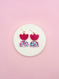 Magenta + Confettis