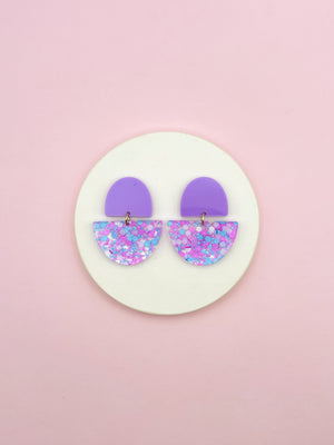 Lila / Confettis Pastels