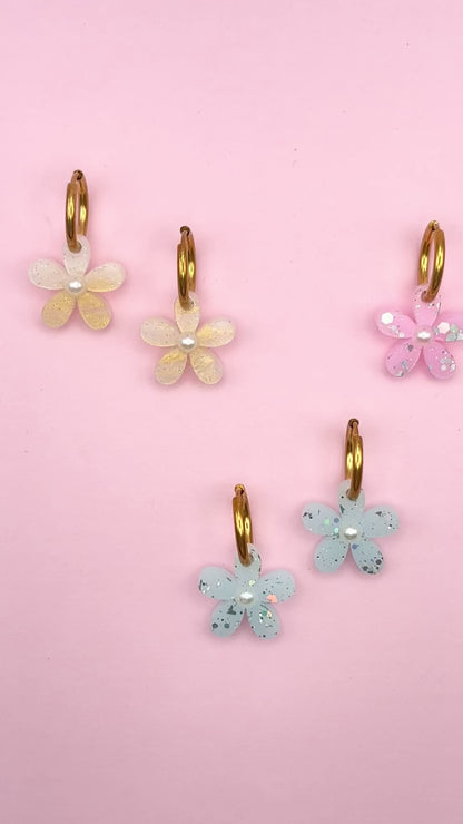 Boucles d'Oreilles Créoles Marguerite