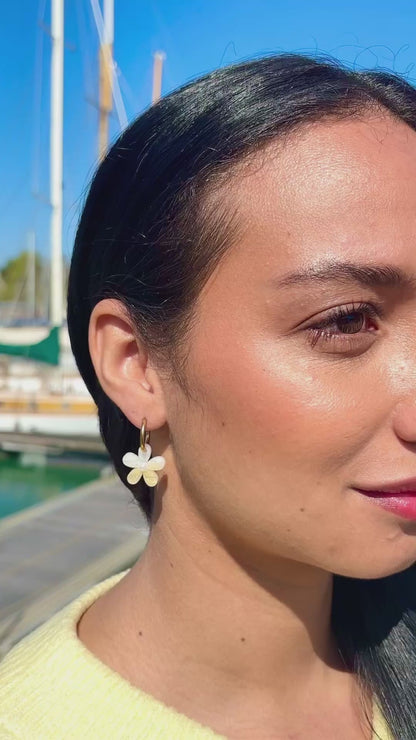 Boucles d'Oreilles Créoles Marguerite