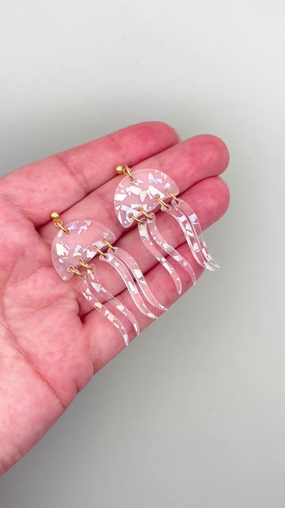 Boucles d'oreilles Méduses