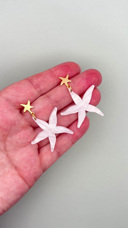 Boucles d'oreilles Etoiles de Mer