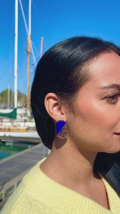 Boucles d'Oreilles Puces Viviane