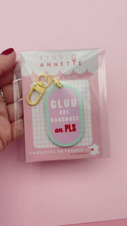 Porte-clés Club des Daronnes